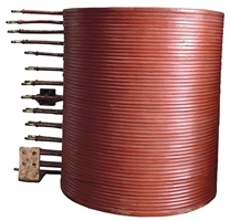 Industrial furnace induction coils